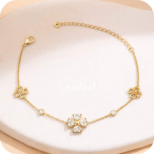 Clover Gold Bracelet