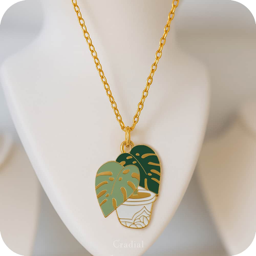 Elephant Plant Necklace