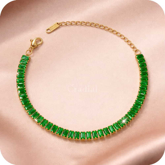 Emerald Tennis Bracelet