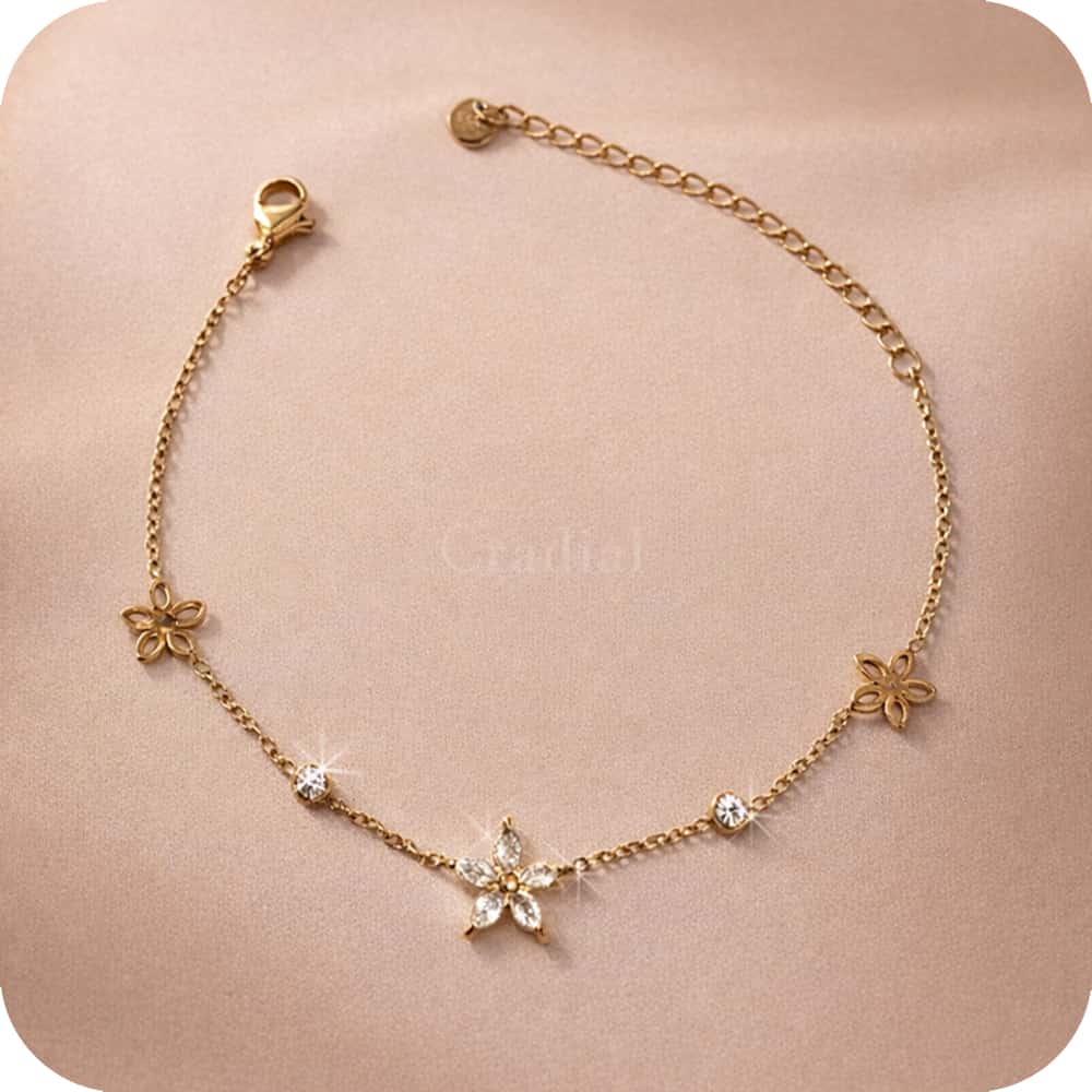 Flower Form Bracelet