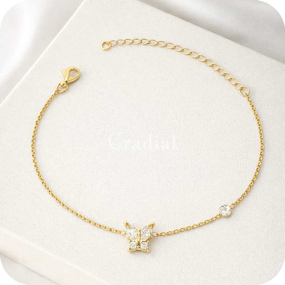 Flutter Gold Bracelet