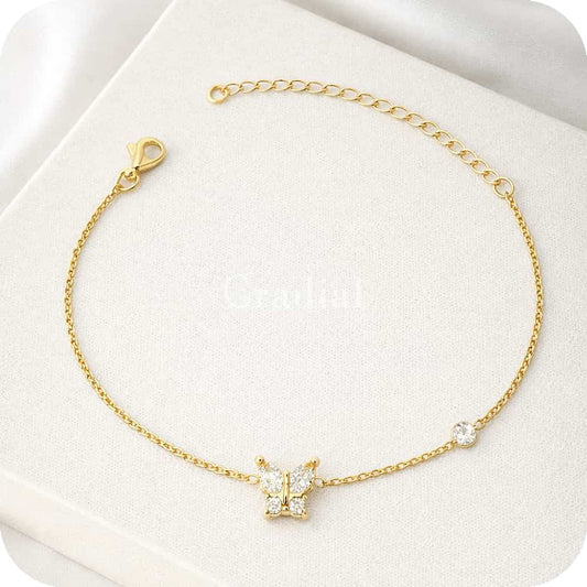 Flutter Gold Bracelet