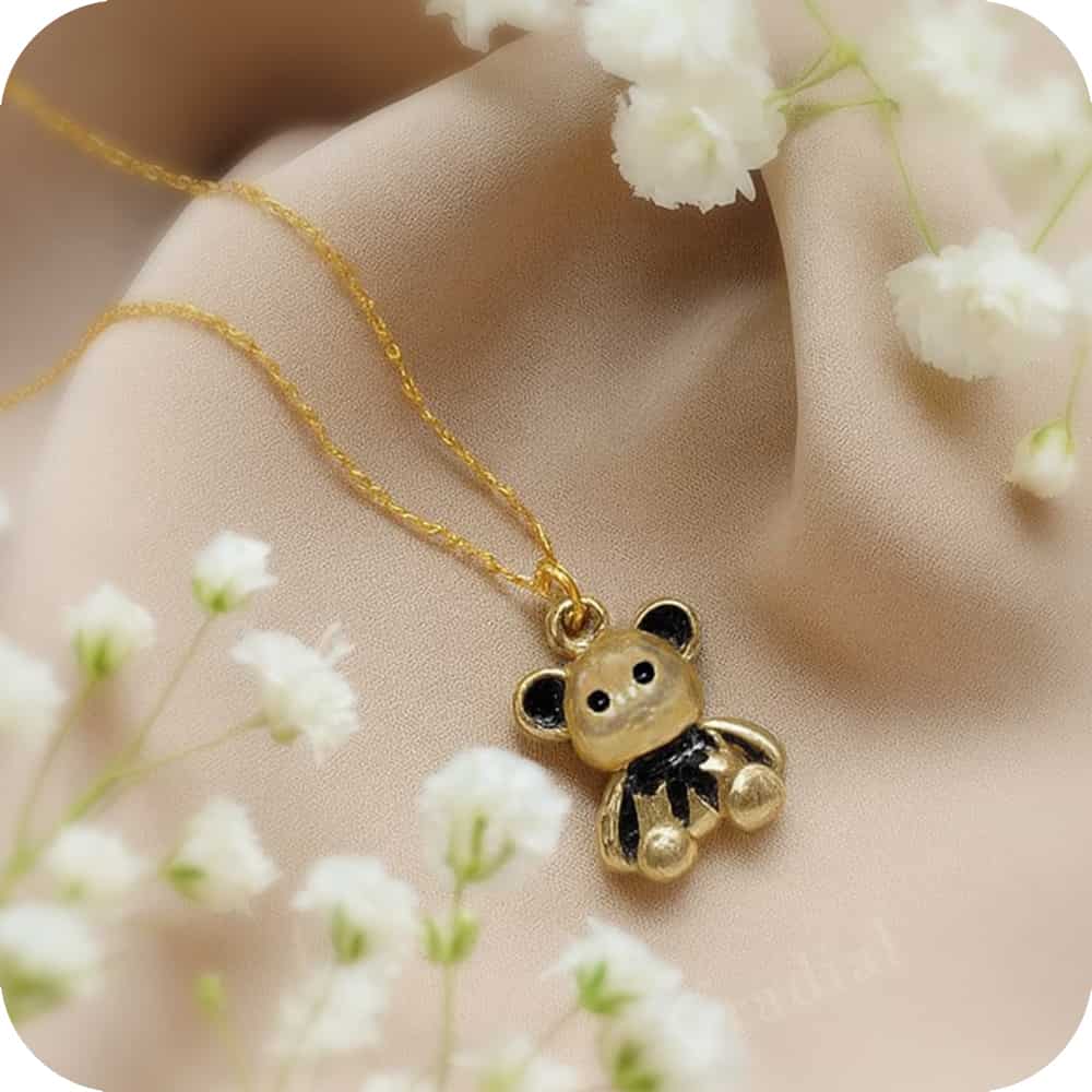 Gold Teddy Necklace