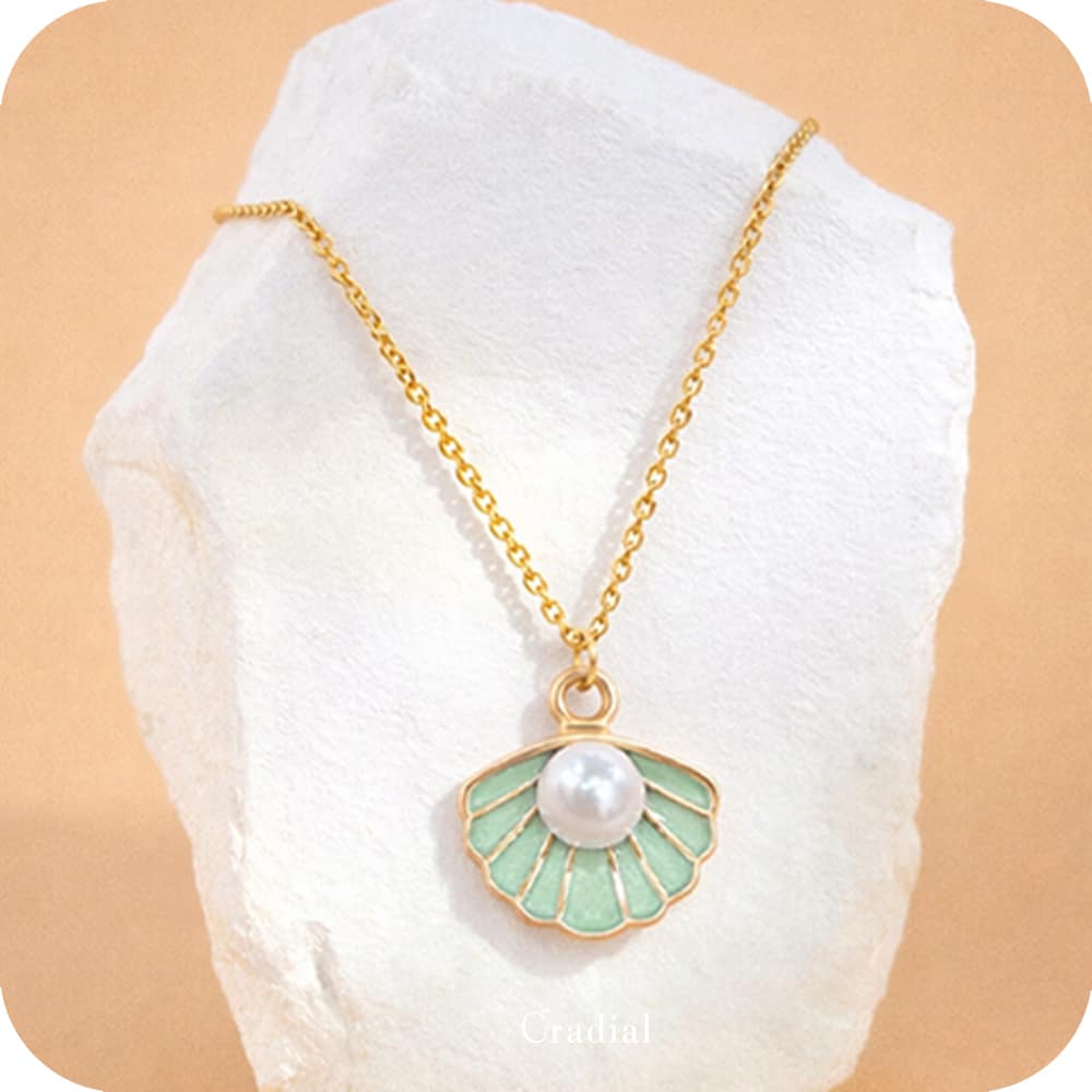 Green Shell Necklace