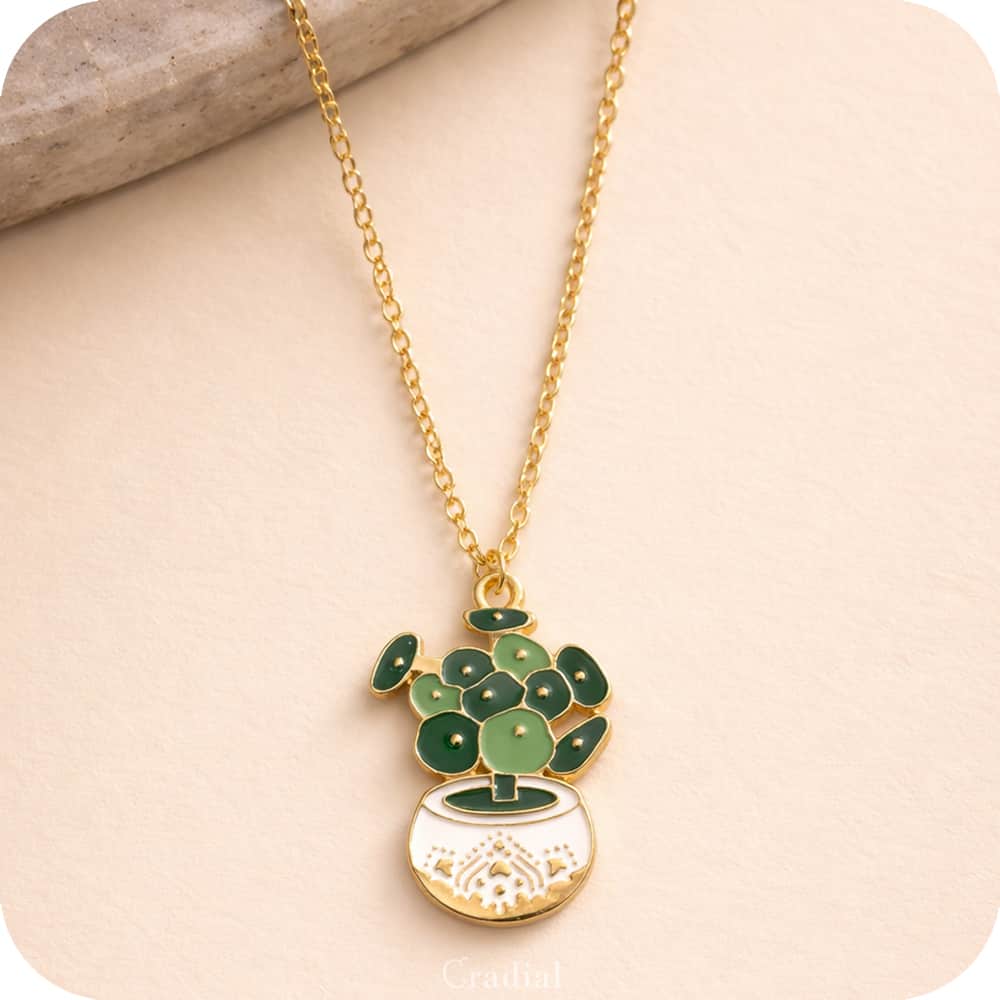 House Plant Necklace