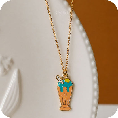Orange Smoothie Necklace