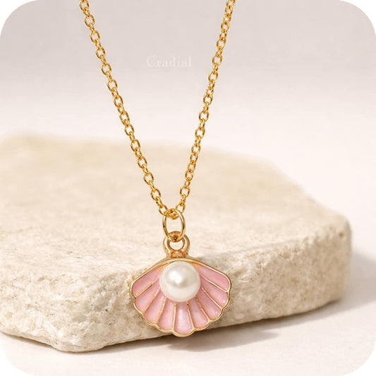 Pink Shell Necklace