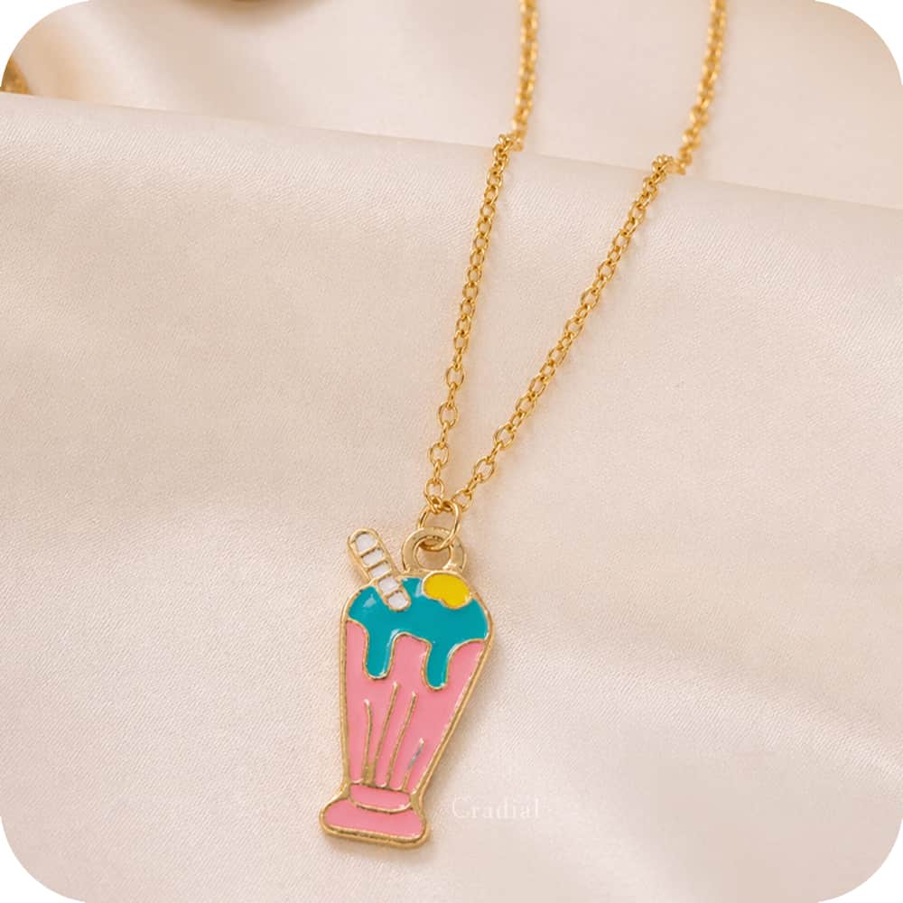Pink Smoothie Necklace