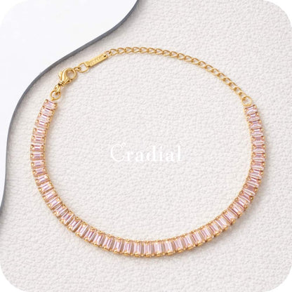 Rosé Tennis Bracelet