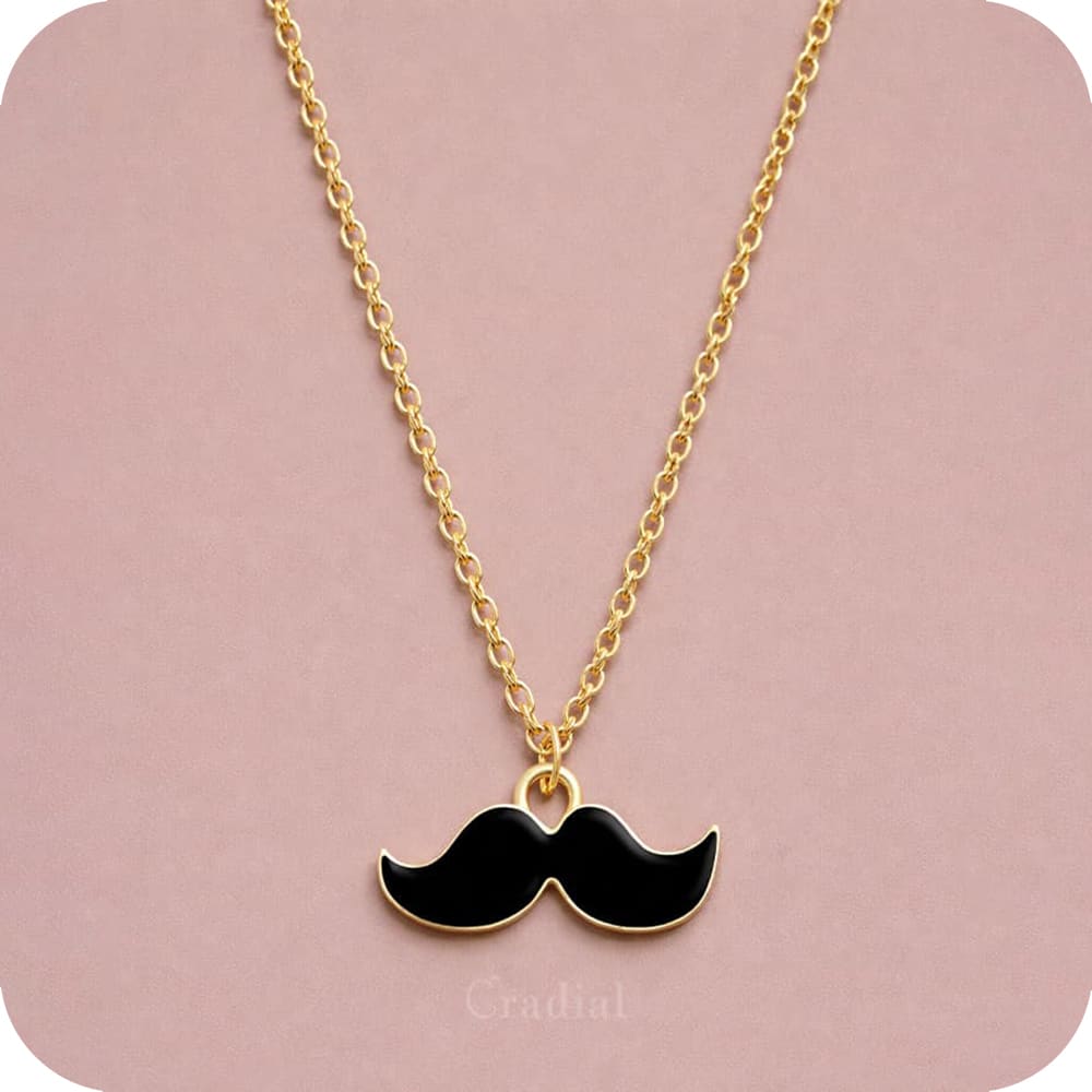 The Moustache Necklace