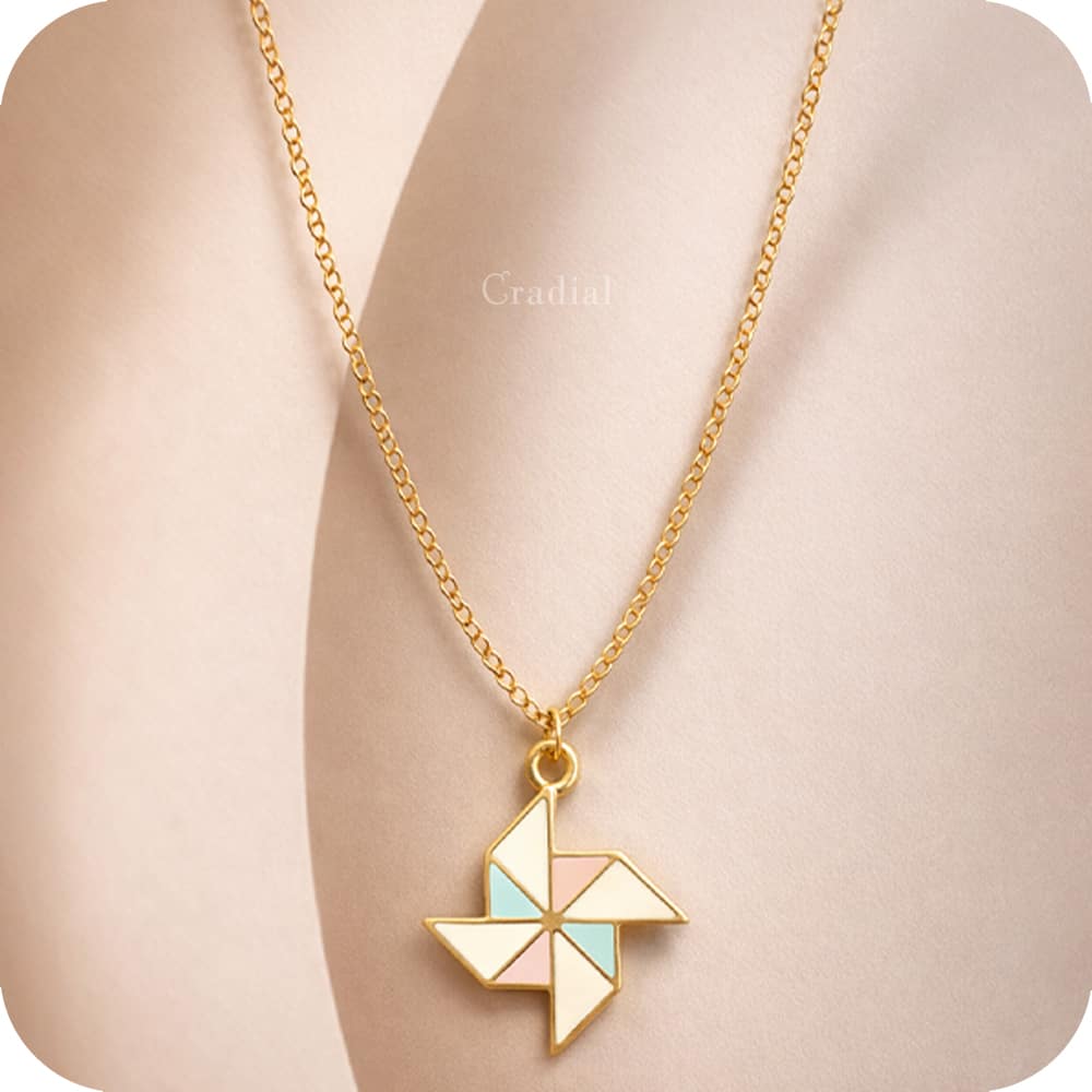 The Pinwheel Necklace