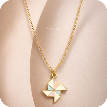 The Pinwheel Necklace