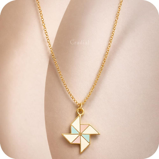 The Pinwheel Necklace