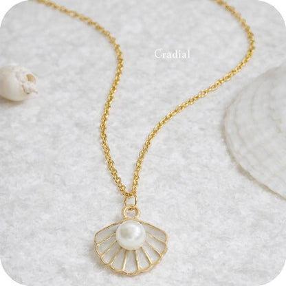 White Shell Necklace
