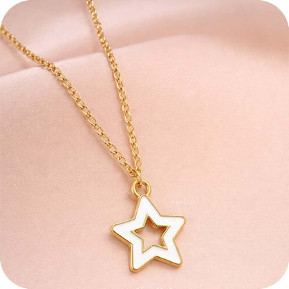White Star Necklace