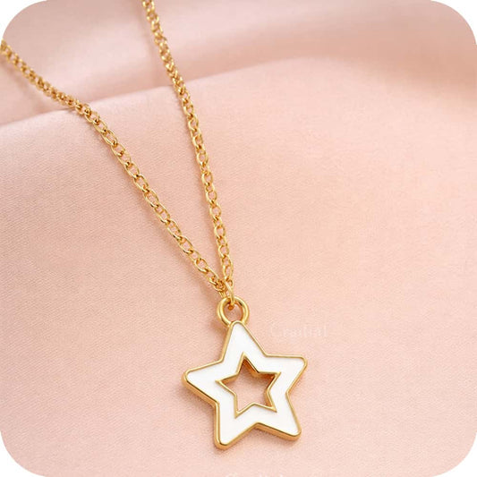 White Star Necklace