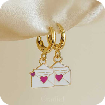 Letter Earrings