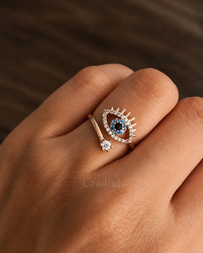 Myst Eye Rose Gold Ring