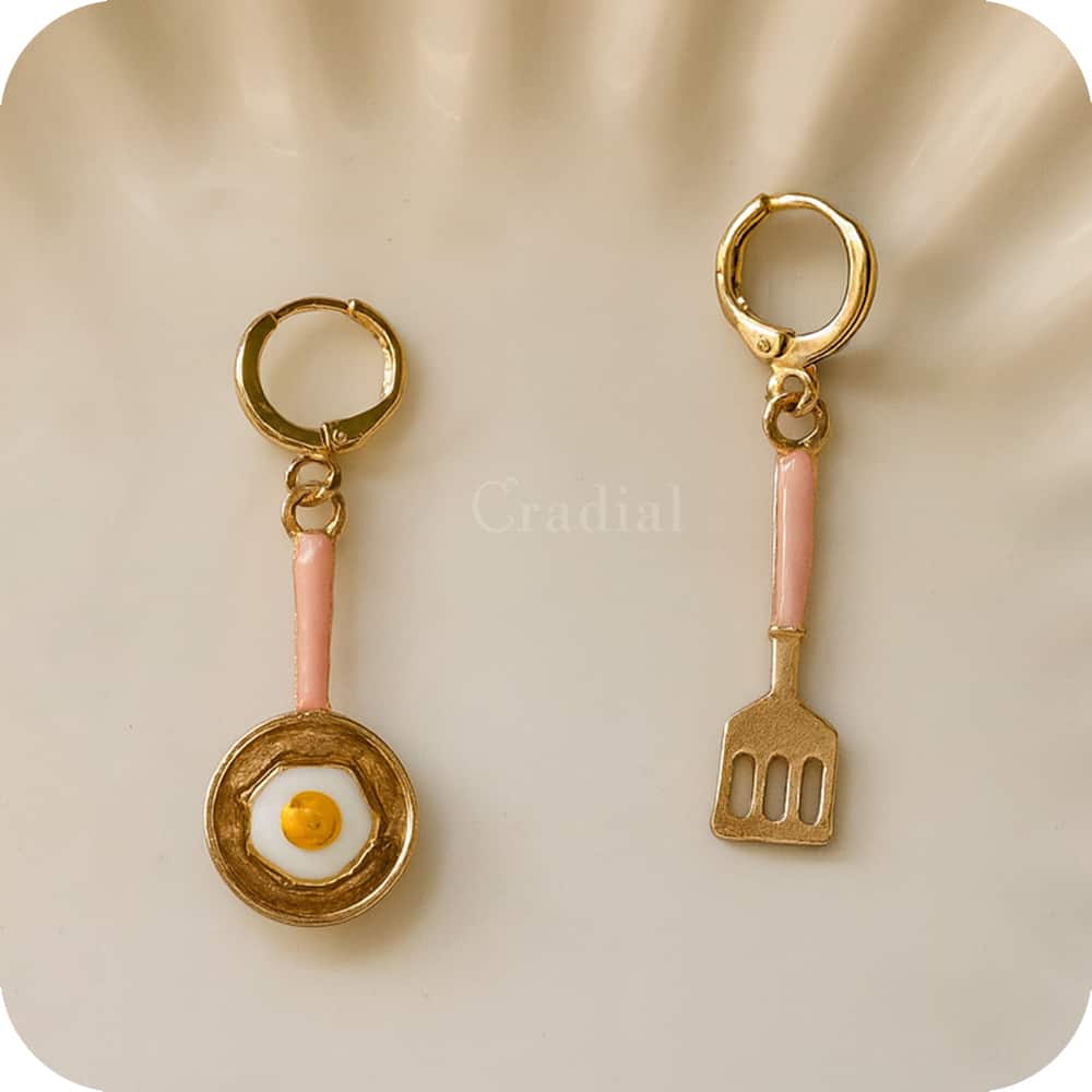 Omelette Earrings