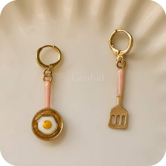 Omelette Earrings