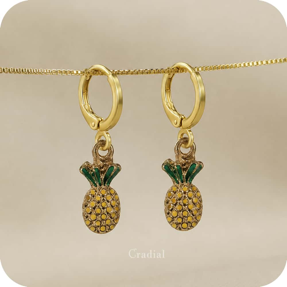 Pineapple Earrings