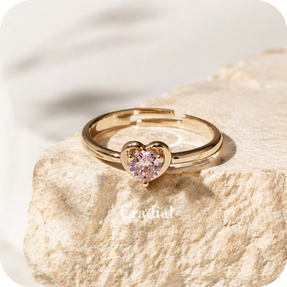 The Pink Love Adjustable Ring