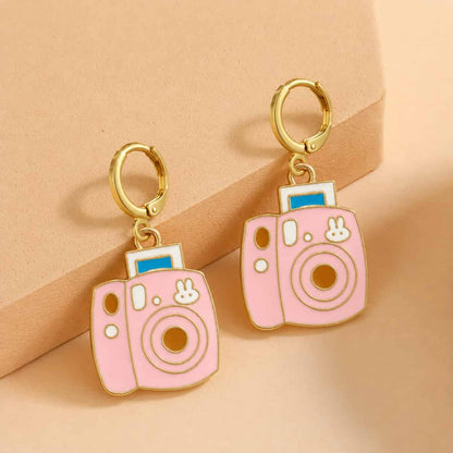 Polaroid Camera Earrings