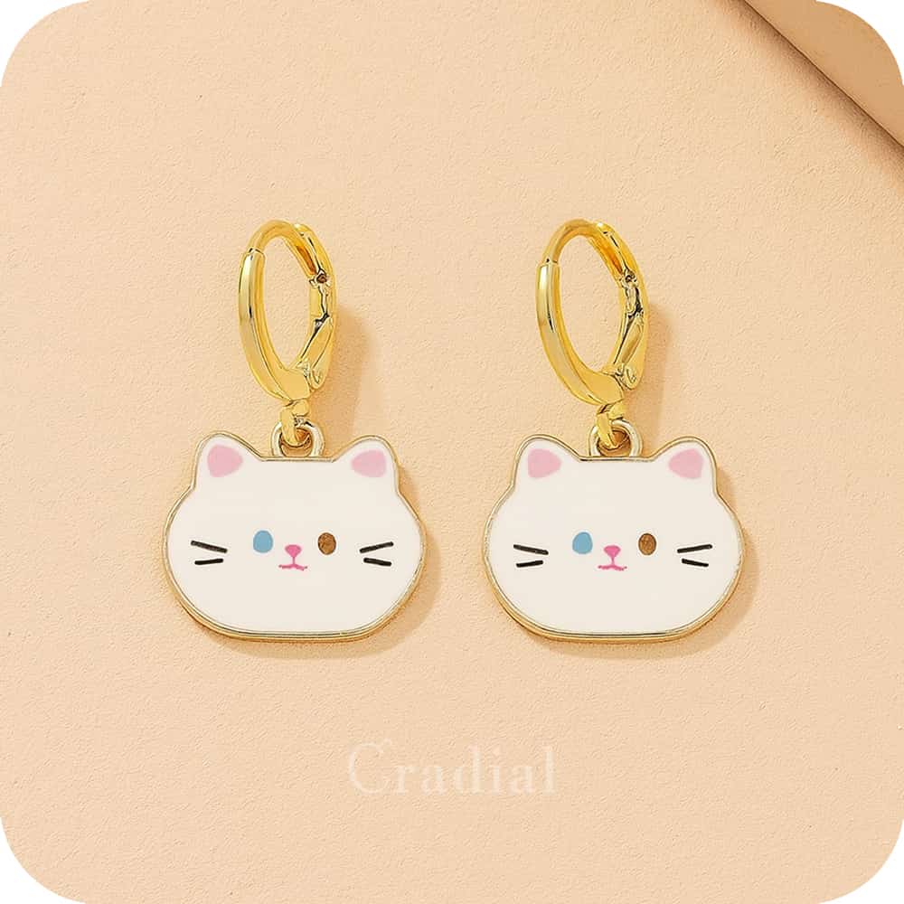 Poppy Cat Earrings