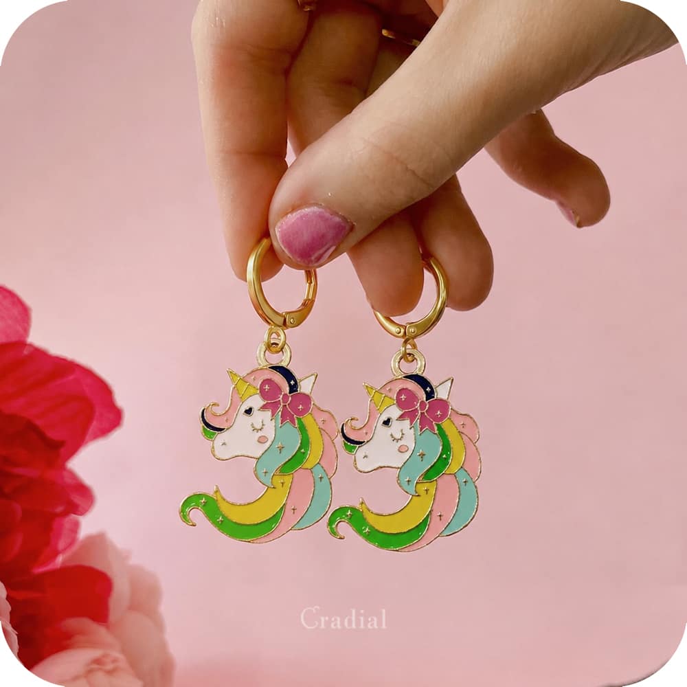 Pretty Unicorn Earrings