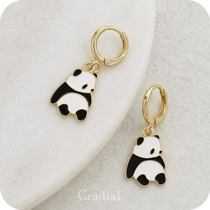 Sitting Panda Earrings