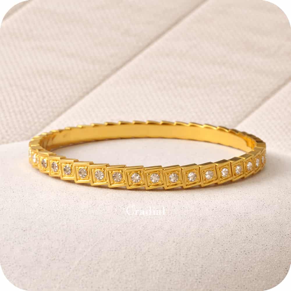 Square Set Bangle