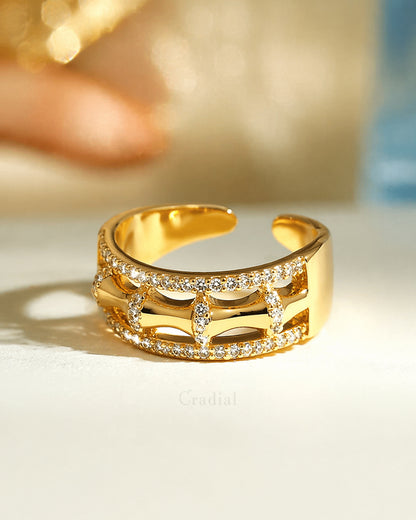 Tethra Gold Ring