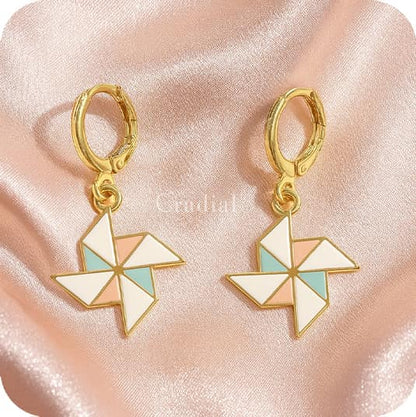 The Pinwheel Earrings