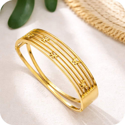 Wing Weave Bangle