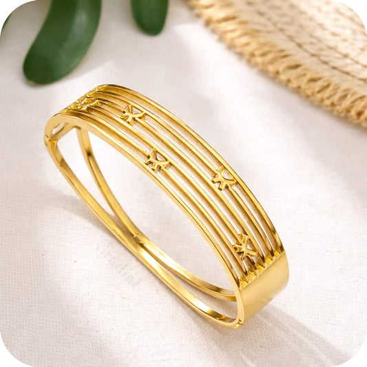Wing Weave Bangle