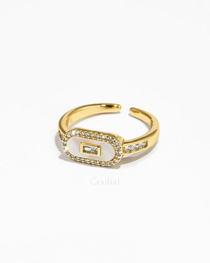 Baguelle Gold Ring