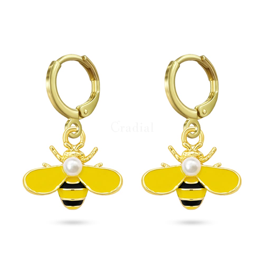 Honey Bee Earrings