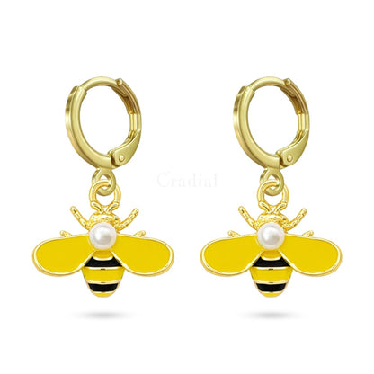 Honey Bee Earrings