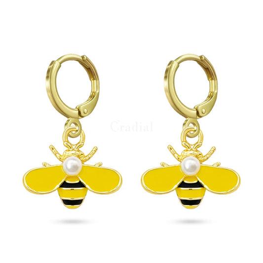 Honey Bee Earrings
