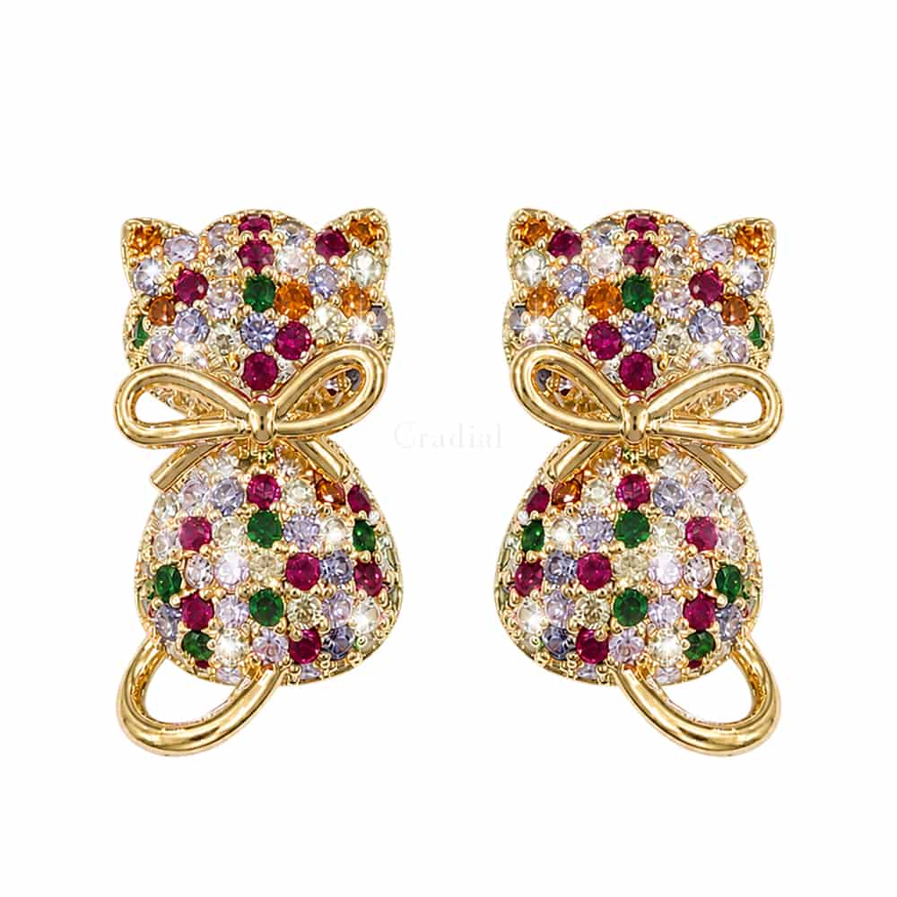 Belladonna Cat Earrings