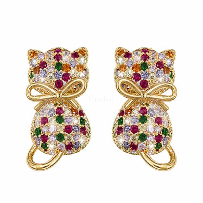 Belladonna Cat Earrings
