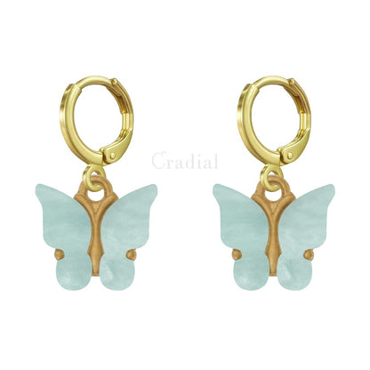 Blue Butterfly Earrings