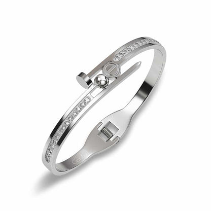 Boltin Silver Bangle