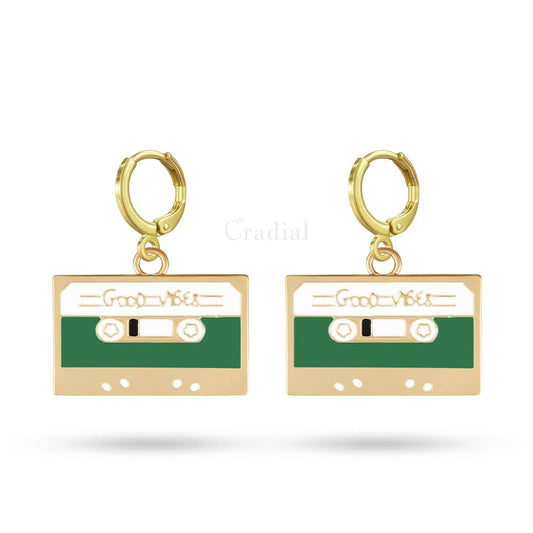 Cassette Earrings