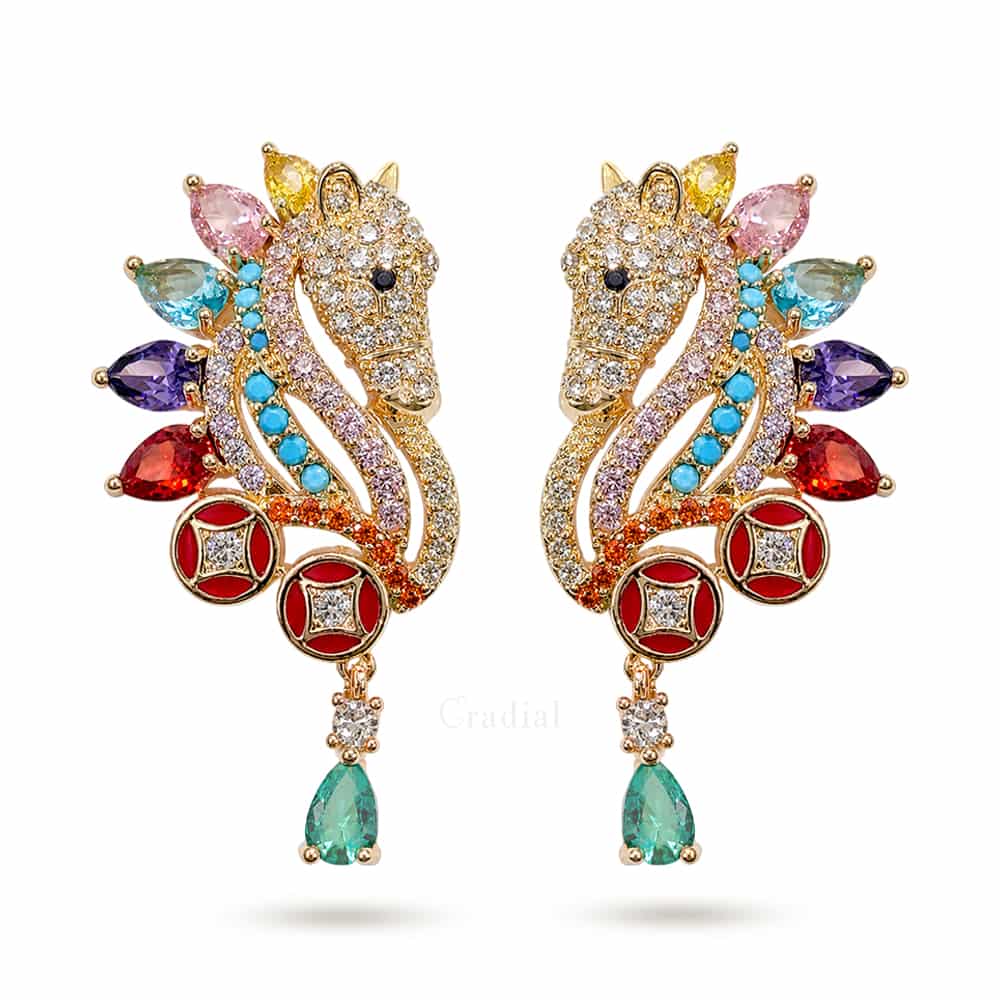 Cavalier Éclat Earrings