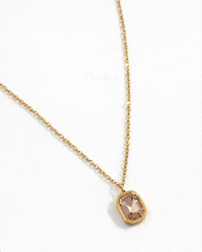 Champaign Cut Necklace