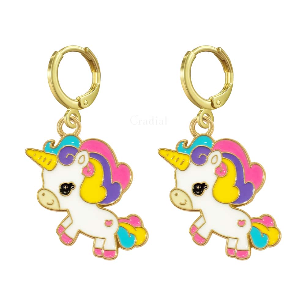 Chibi Unicorn Earrings