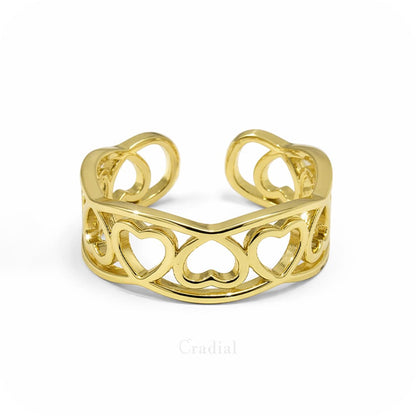 Coralove Gold Ring