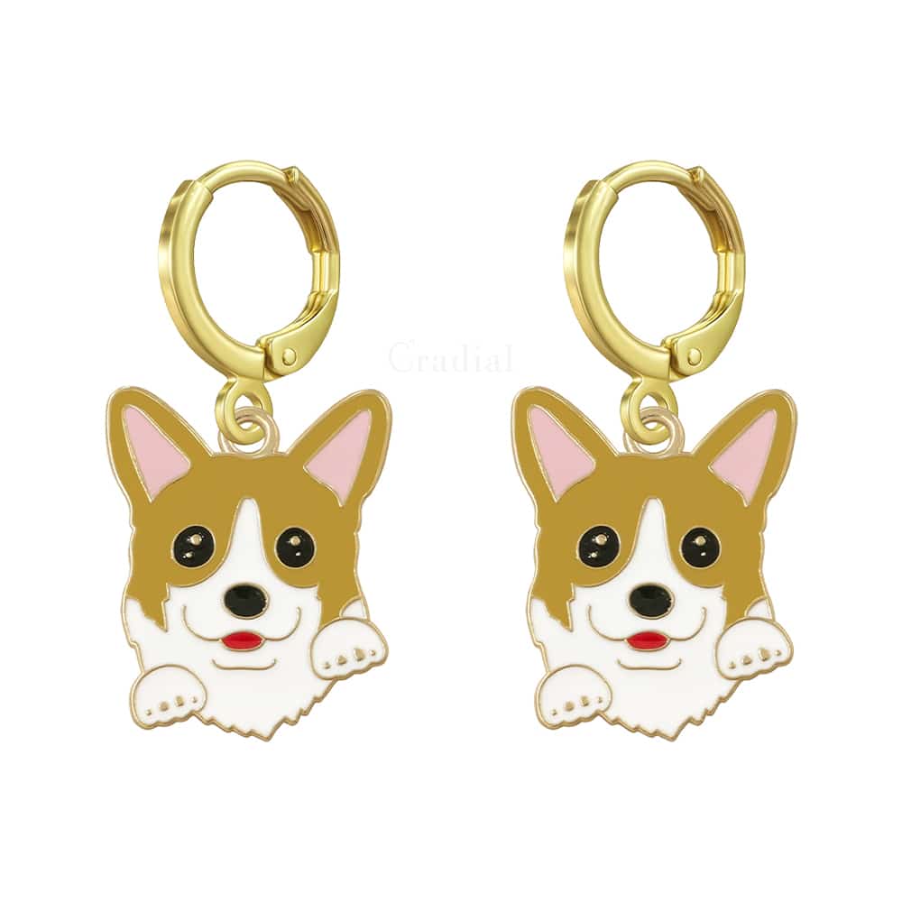 Corgi Earrings