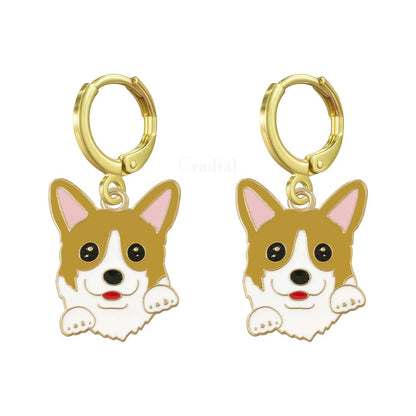 Corgi Earrings